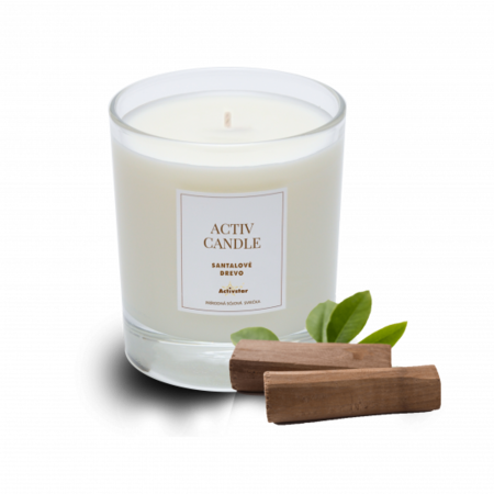 ACTIV CANDLE - SANTAL WOOD 140 G