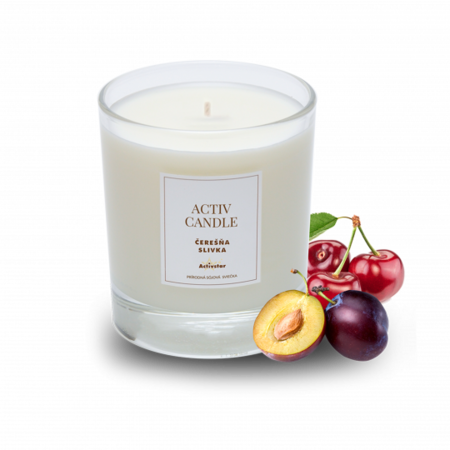 ACTIV CANDLE - CHERRY - PLUM 140 G