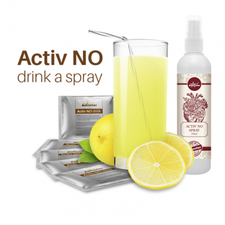 Activ NO Getränk 22 Stück, Activ No Spray 150 ml, Poster A4 Kalzium + NO Getränk