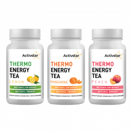 Thermo energy tea peach, lemon, mandarine 81 g